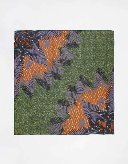 Foulard coton imprimé MAXI