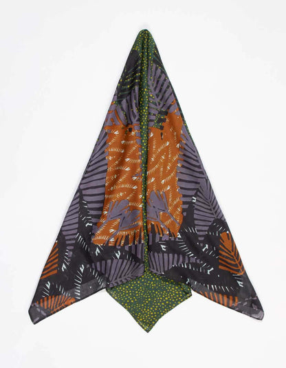 Foulard coton imprimé MAXI