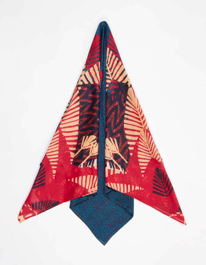 Foulard coton imprimé MAXI