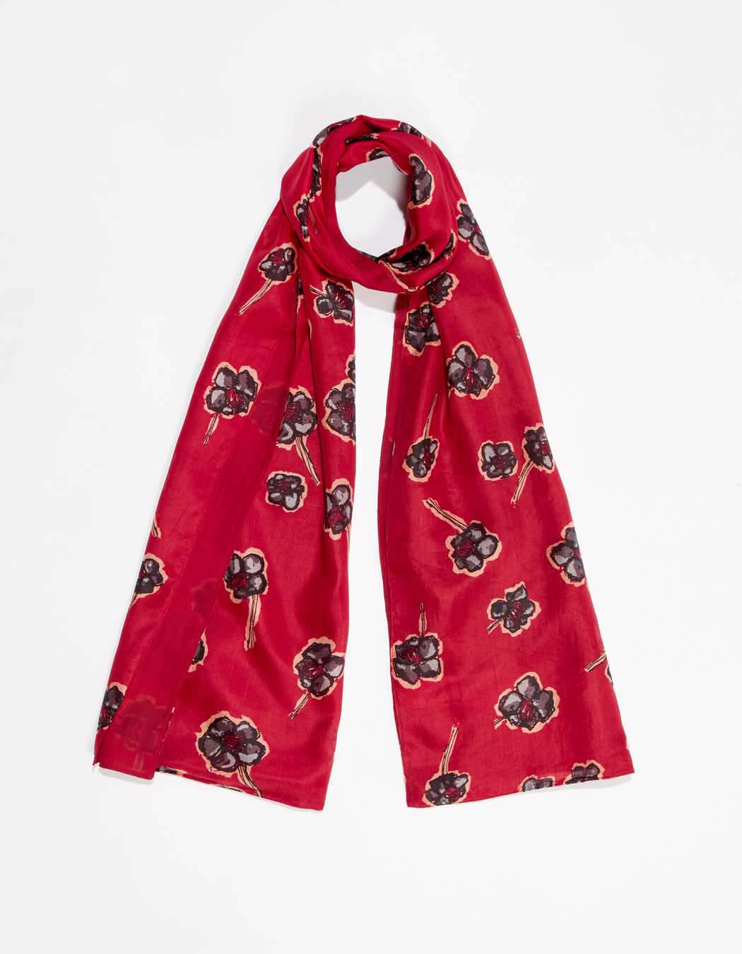 Foulard en soie imprimée SOIE