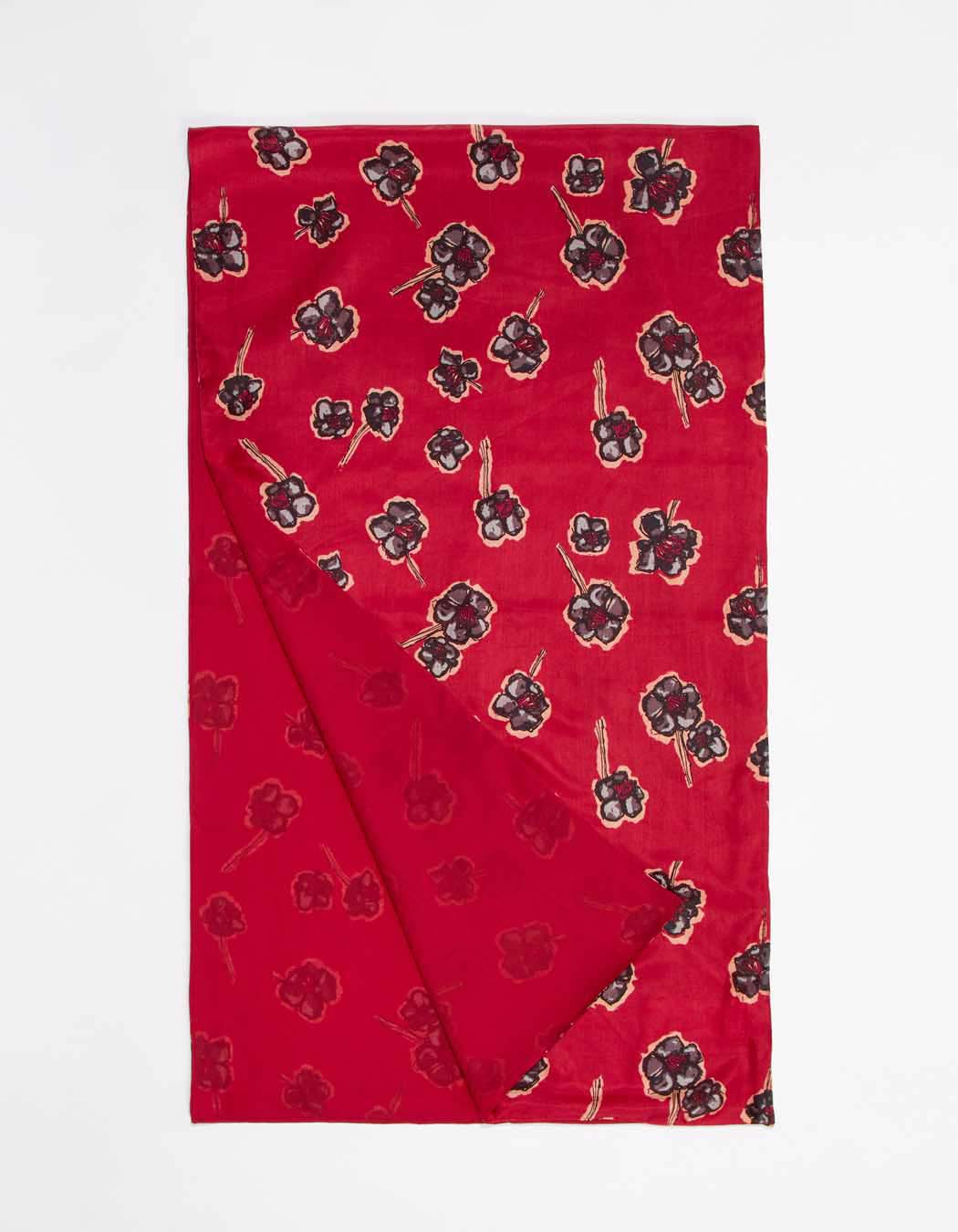 Foulard en soie imprimée SOIE