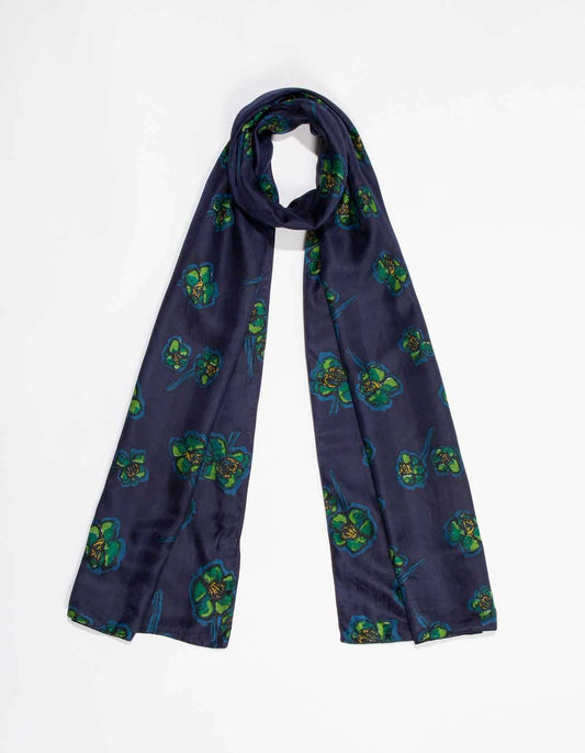 Foulard en soie imprimée SOIE