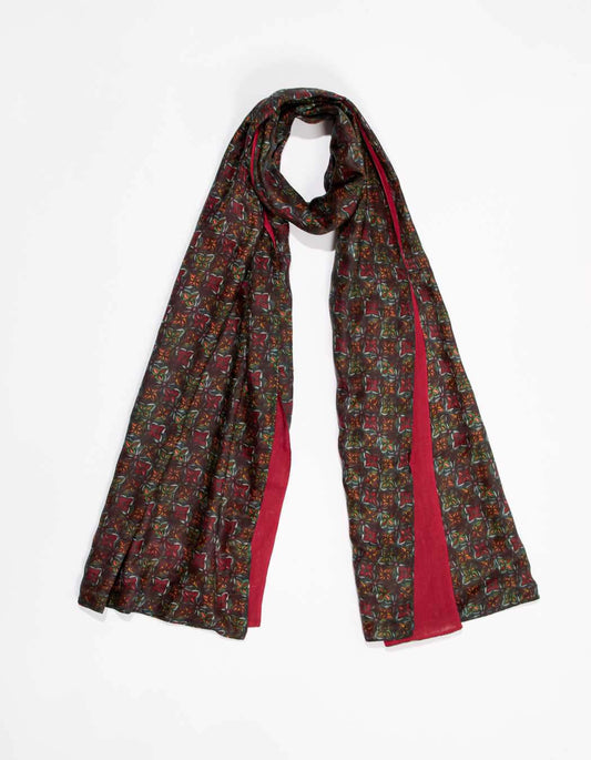 Foulard en soie imprimée SOIE