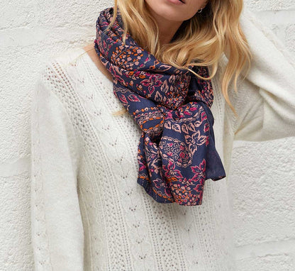 Foulard en soie imprimée SOIE