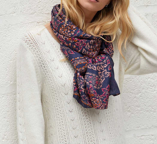 Foulard en soie imprimée SOIE