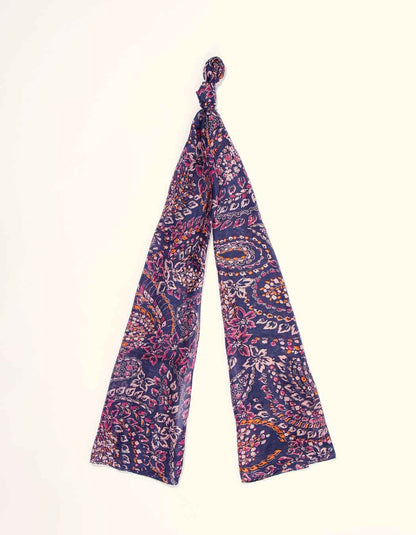 Foulard en soie imprimée NOLIN