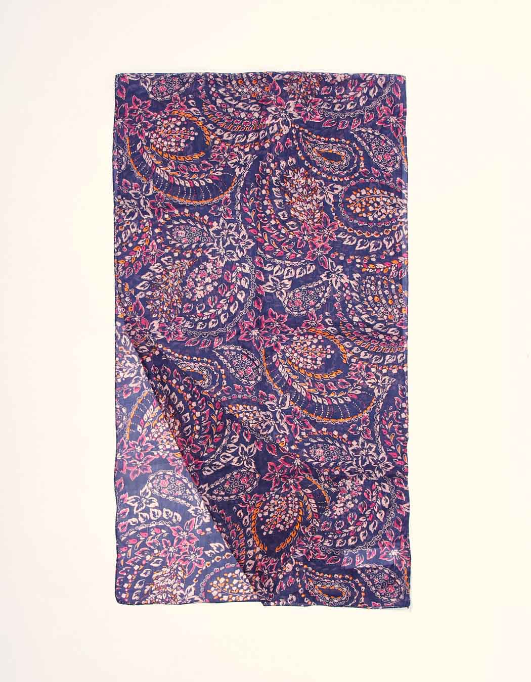 Foulard en soie imprimée NOLIN