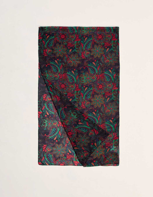 Foulard en soie imprimée NOLIN