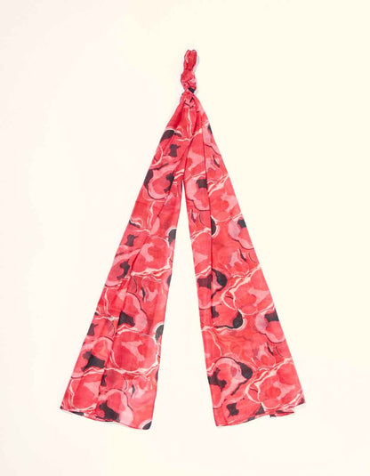 Foulard en soie imprimée NOLIN