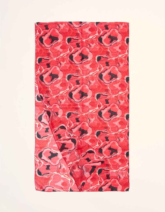 Foulard en soie imprimée NOLIN