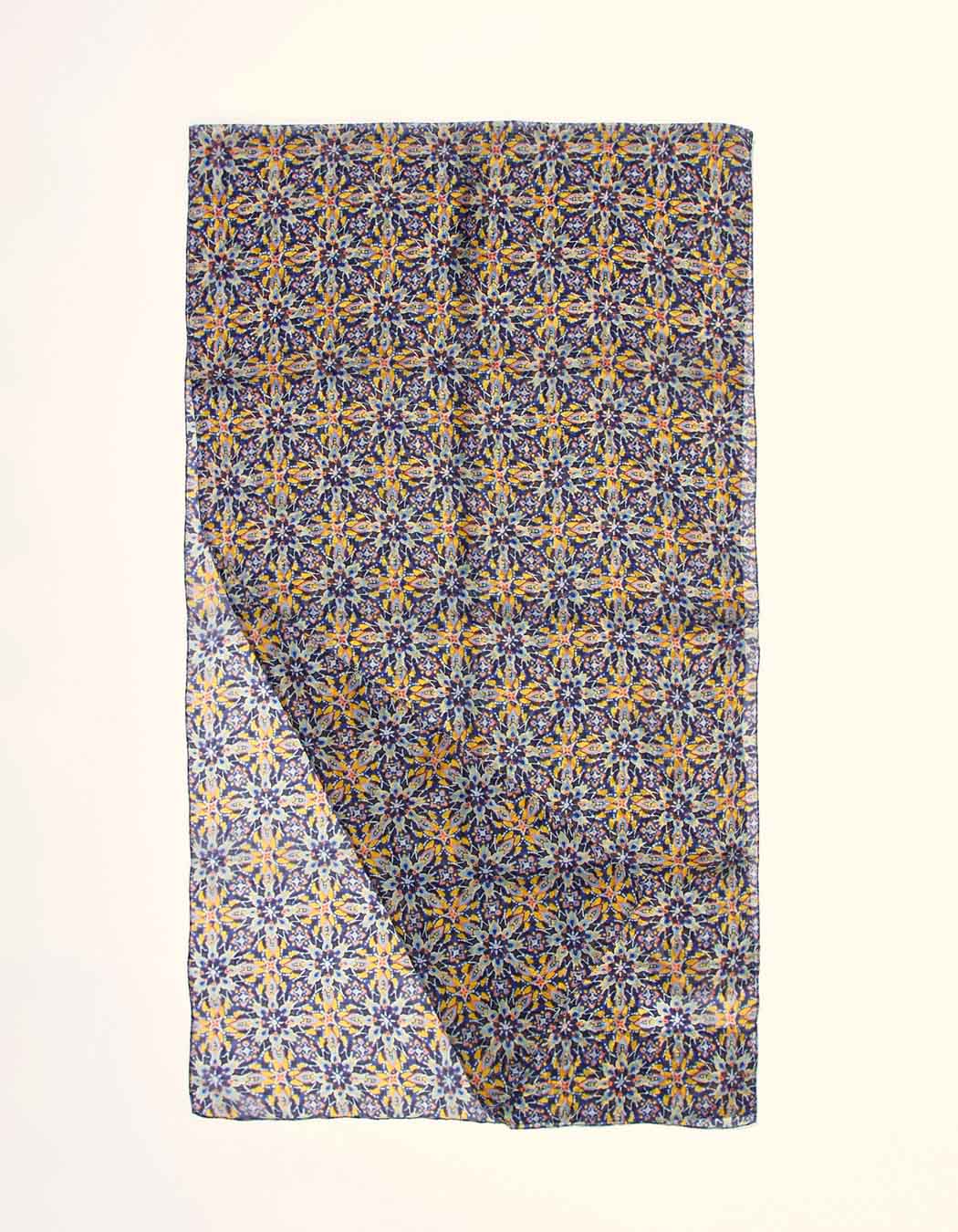 Foulard en soie imprimée NOLIN