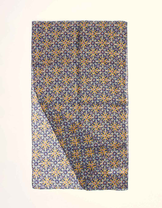 Foulard en soie imprimée NOLIN