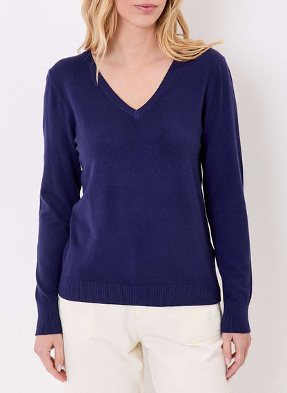 Pull maille col V HAYA