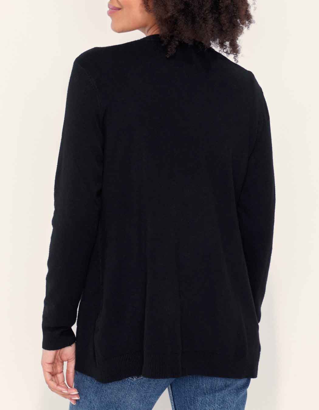 Gilet long maille fine SONA