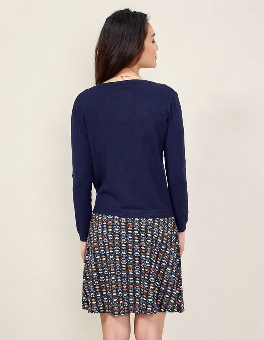 Gilet maille col V ISUMI