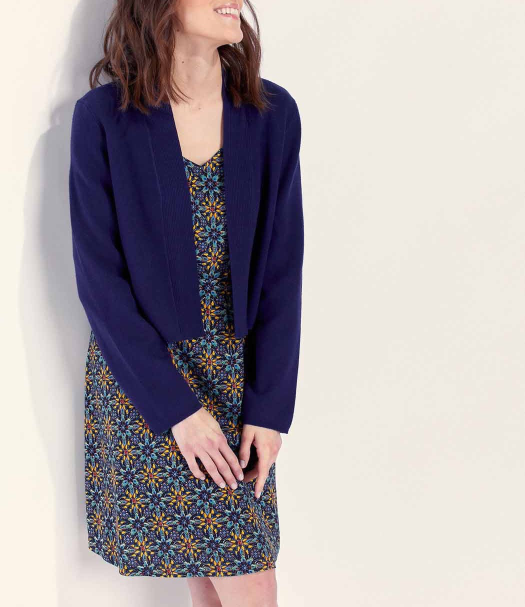 Gilet court uni SAGAR