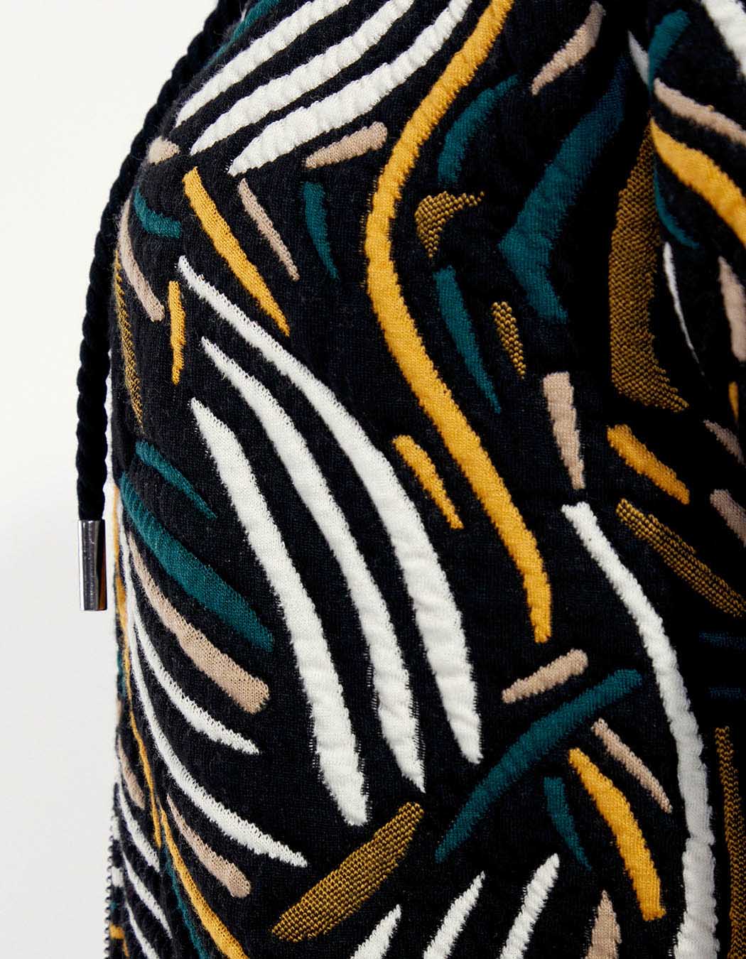 Sweat en maille jacquard YUMI