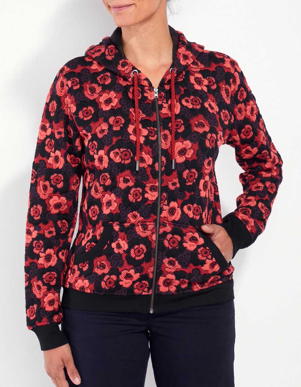 Sweat en maille jacquard YUMI
