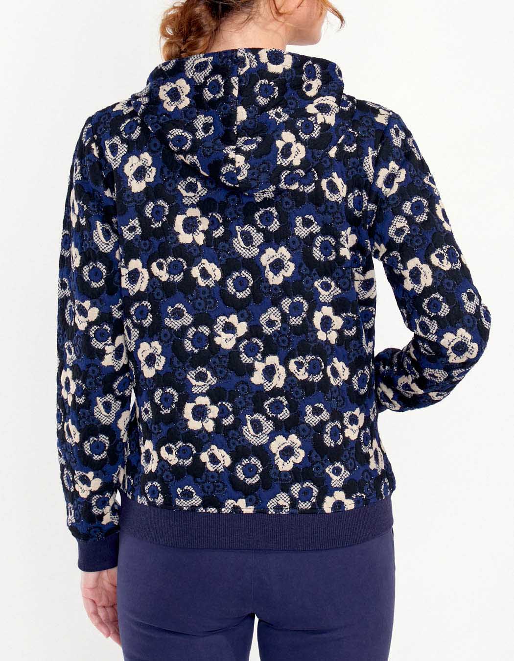 Sweat en maille jacquard YUMI