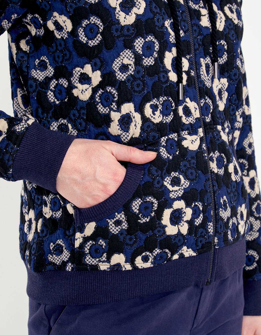 Sweat en maille jacquard YUMI