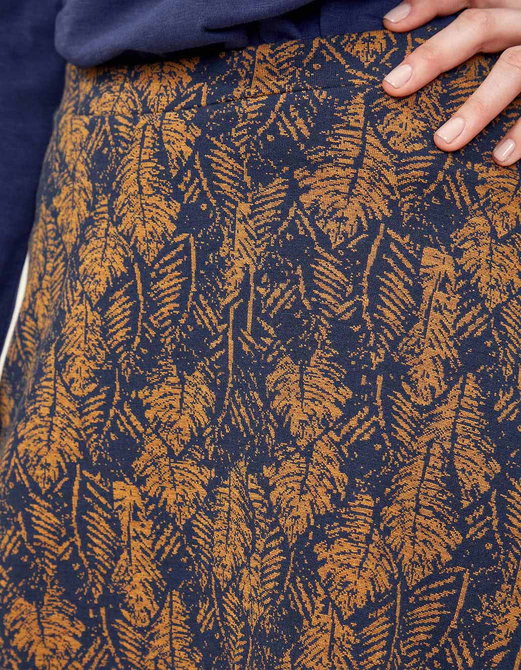 Jupe maille jacquard SANIWA
