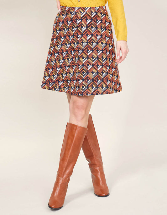 Jupe maille jacquard SANIWA