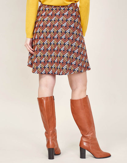 Jupe maille jacquard SANIWA