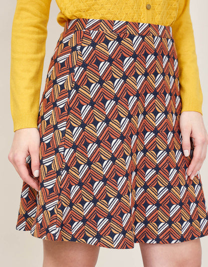 Jupe maille jacquard SANIWA
