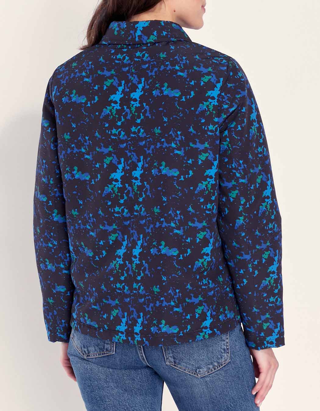 Veste matelassée doublée imprimée GERESA