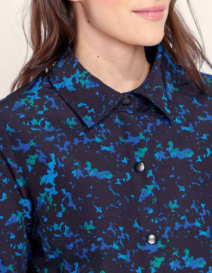 Veste matelassée doublée imprimée GERESA