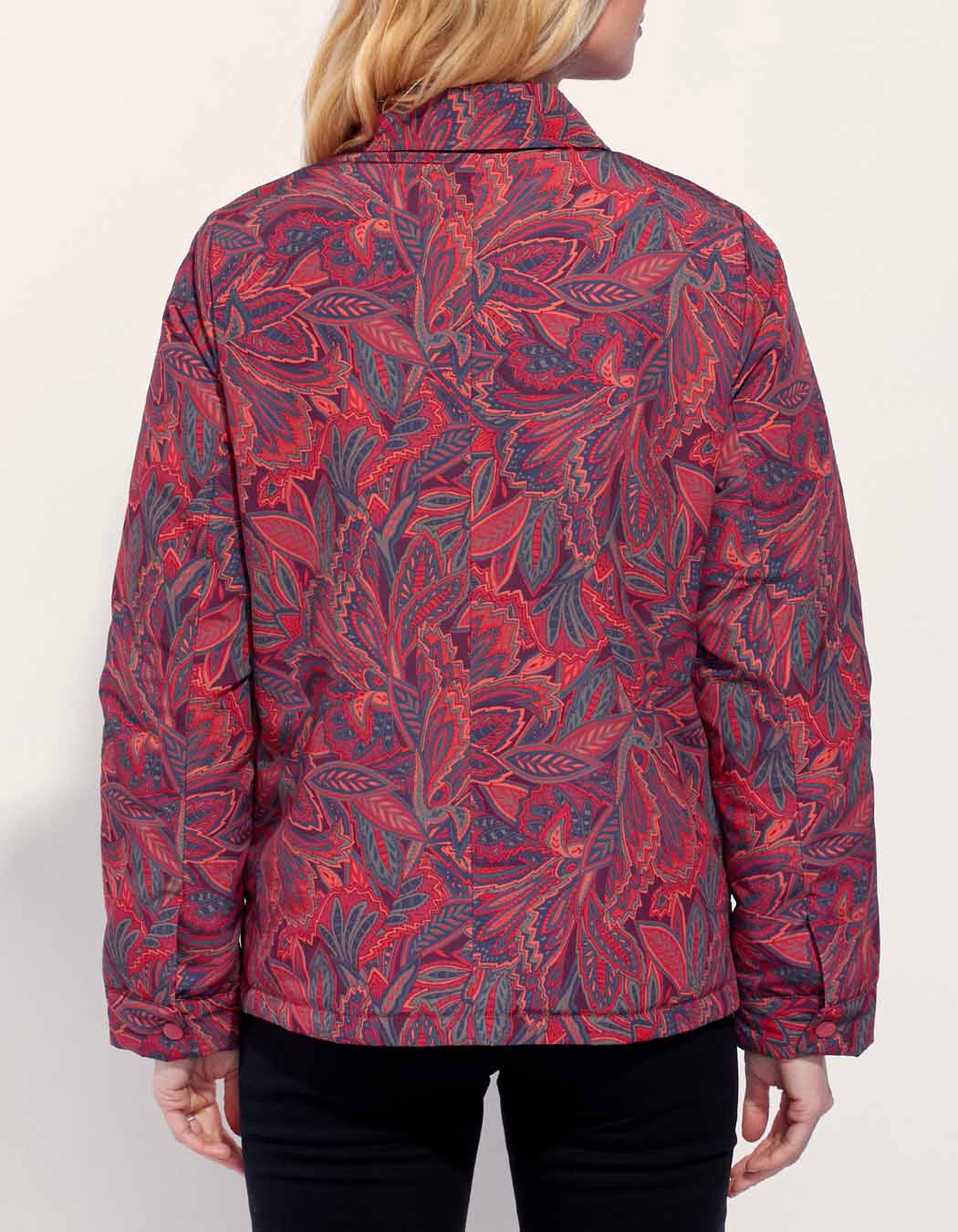 Veste matelassée doublée imprimée GERESA