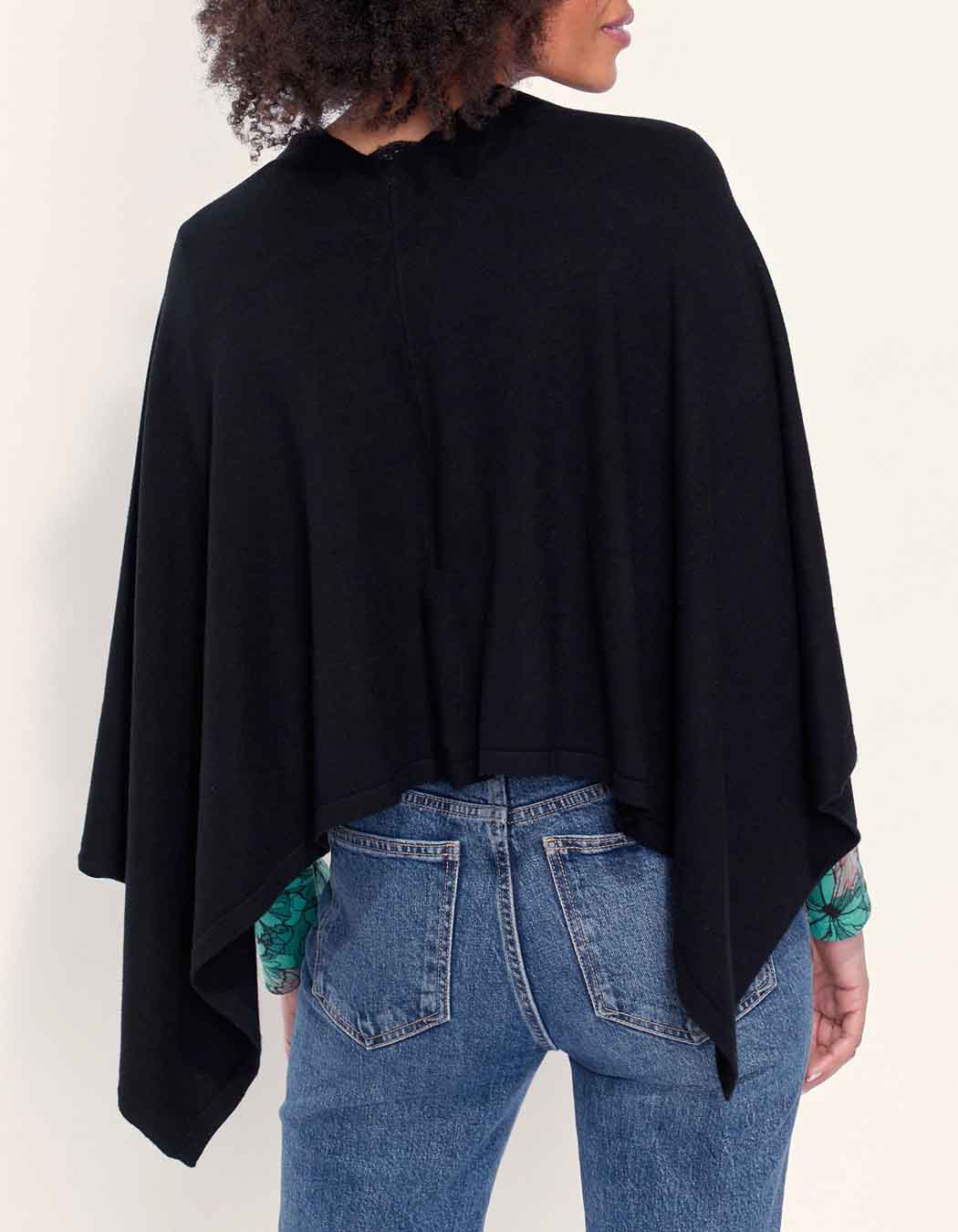 Poncho maille LAYAMA