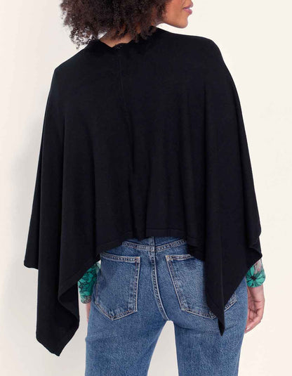Poncho maille LAYAMA