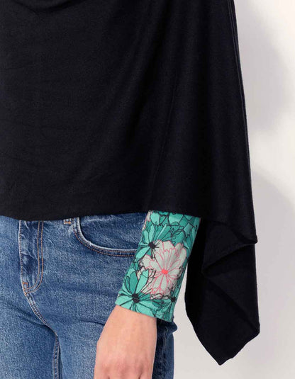 Poncho maille LAYAMA