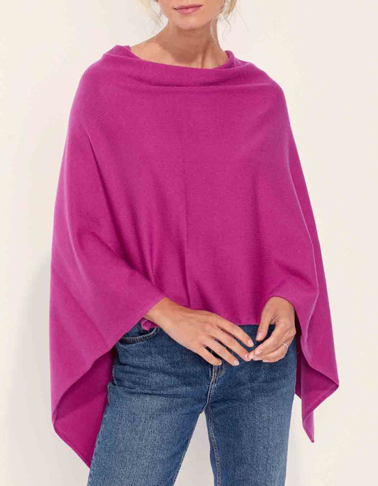 Poncho maille LAYAMA
