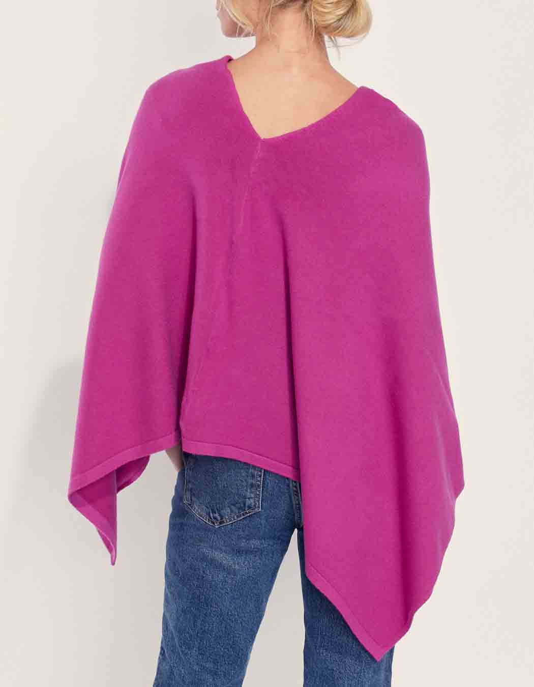 Poncho maille LAYAMA