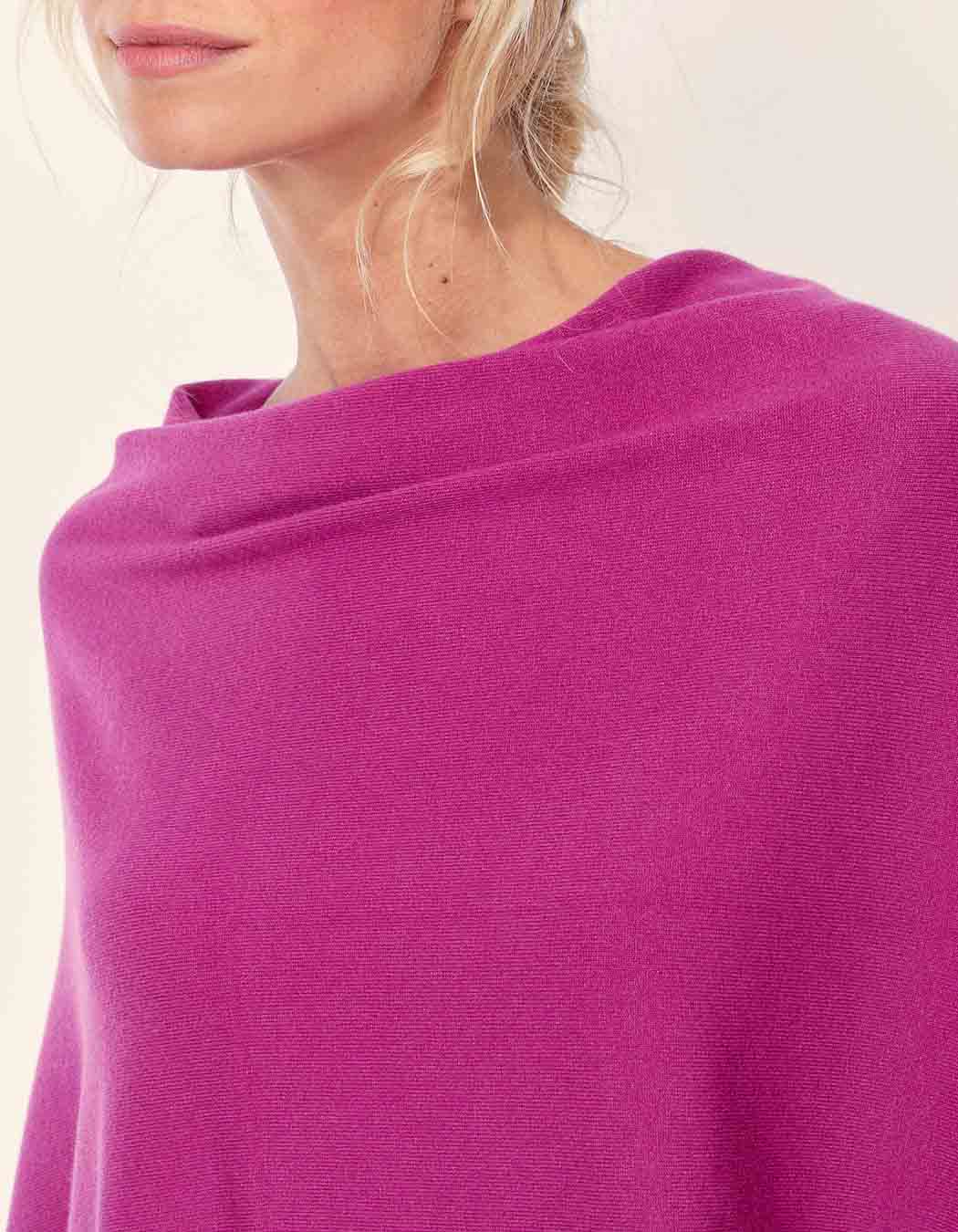 Poncho maille LAYAMA