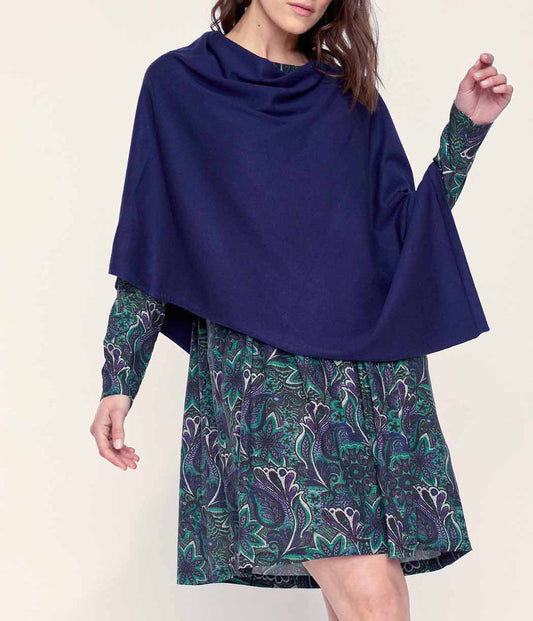 Poncho maille LAYAMA