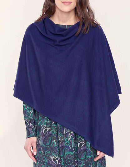Poncho maille LAYAMA