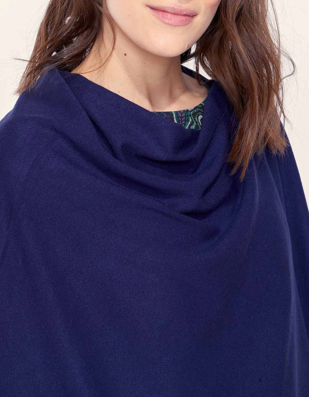 Poncho maille LAYAMA