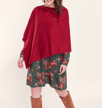 Poncho maille LAYAMA