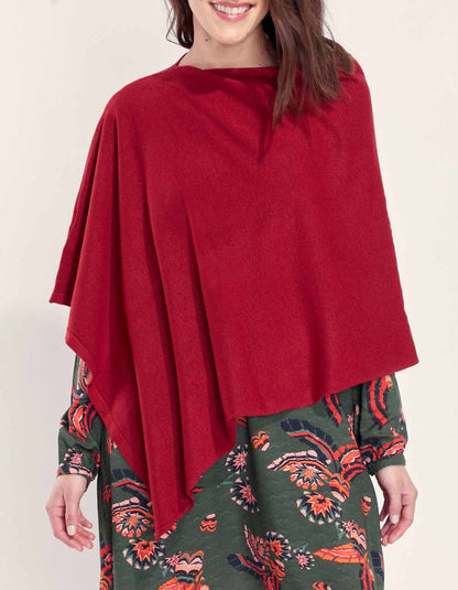 Poncho maille LAYAMA