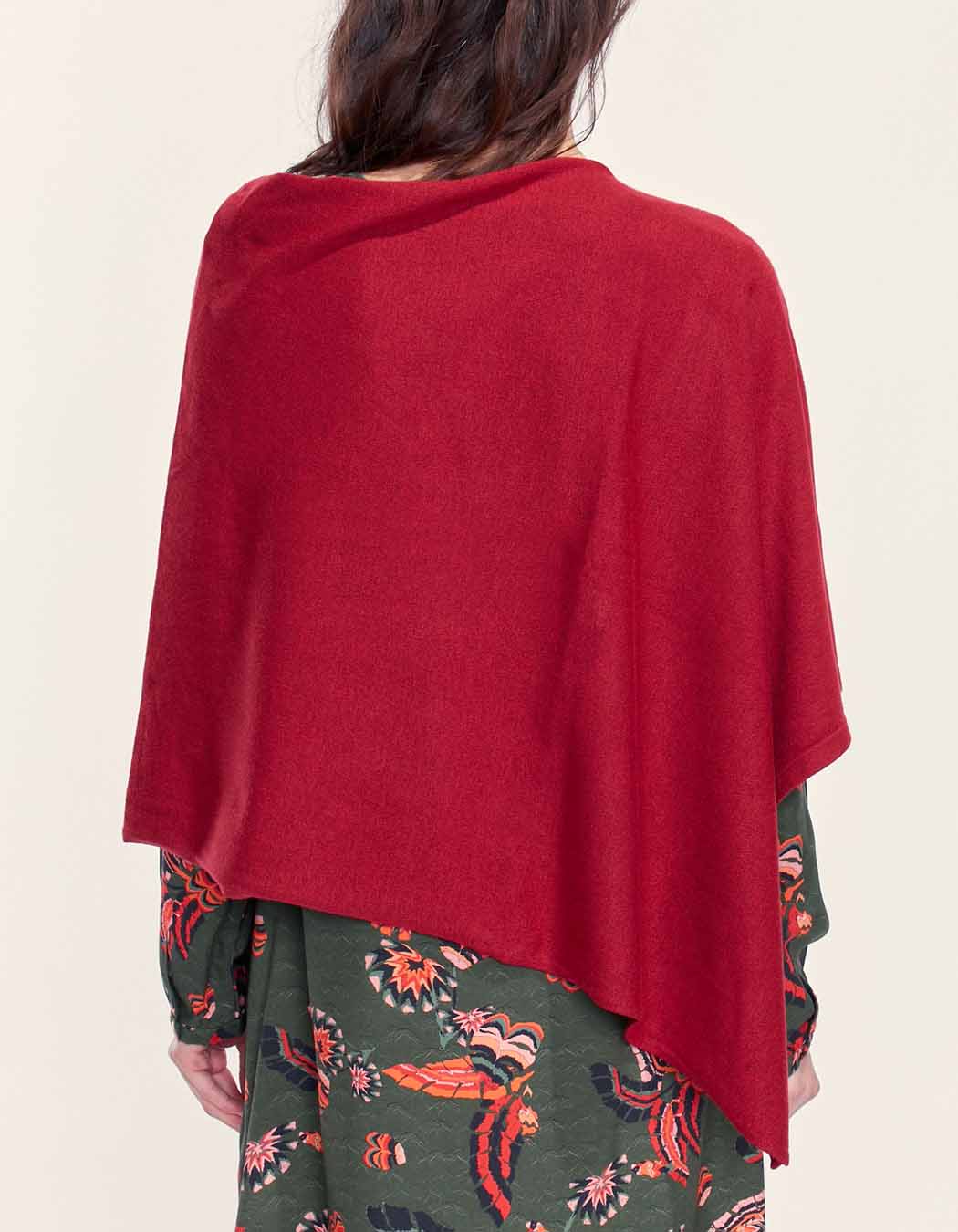 Poncho maille LAYAMA