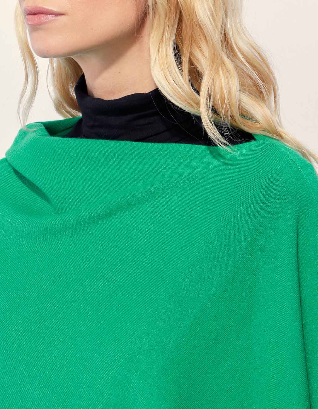 Poncho maille LAYAMA