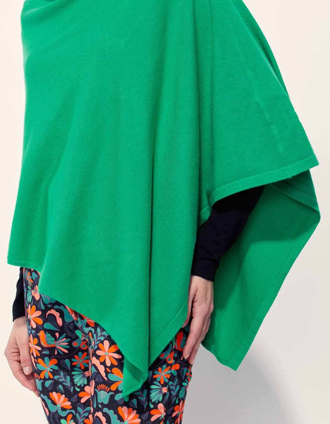 Poncho maille LAYAMA