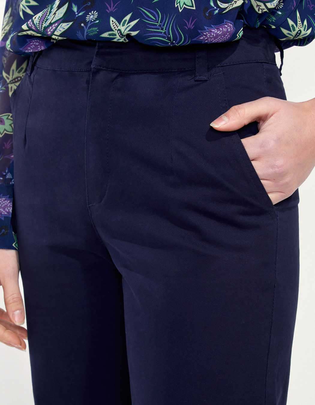 Pantalon coton jambe large CRAZY