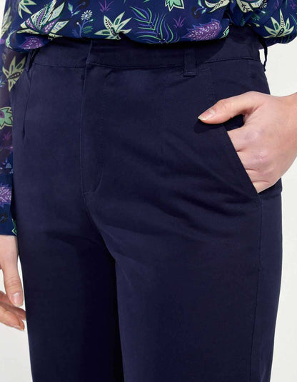 Pantalon coton jambe large CRAZY