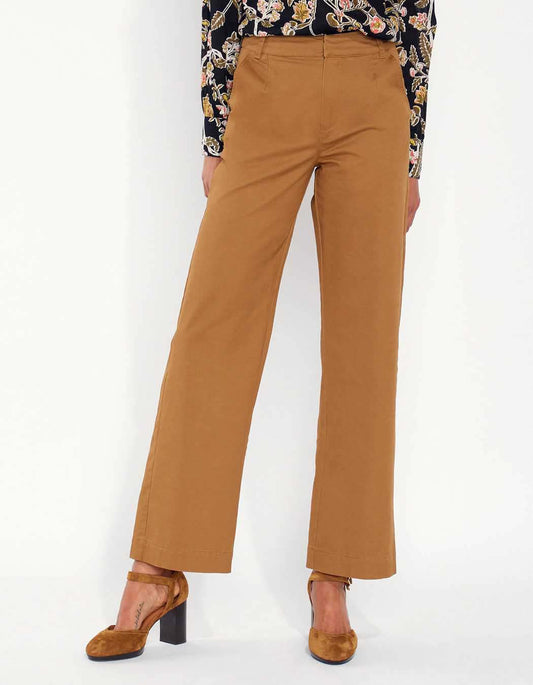 Pantalon coton jambe large CRAZY
