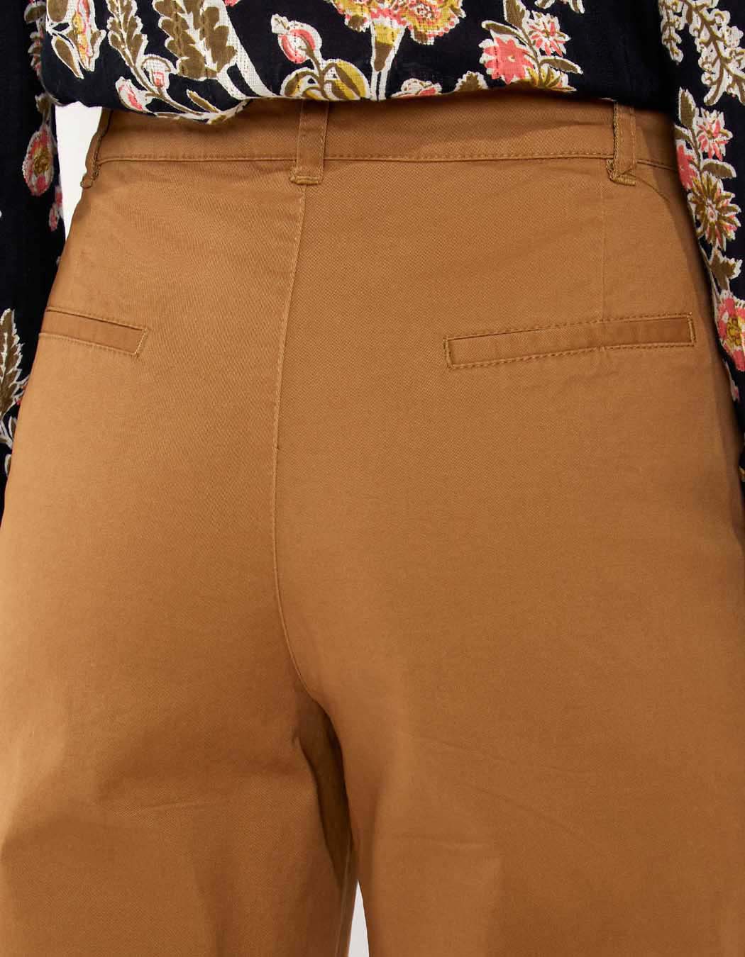Pantalon coton jambe large CRAZY