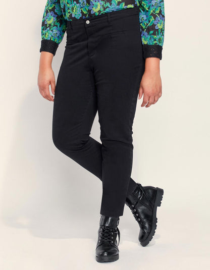 Pantalon cigarette grande taille CLAUDIA